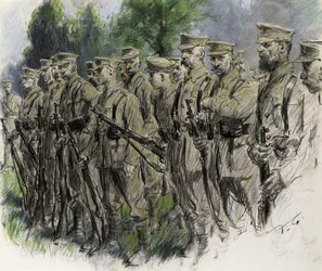 Caduta dei volontari del Norfolk, c.1916